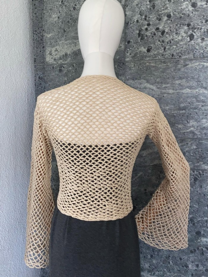 Virkattu bolero