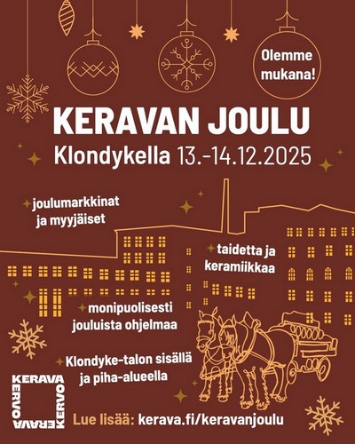 Klondyken joulumarkkinat 2025