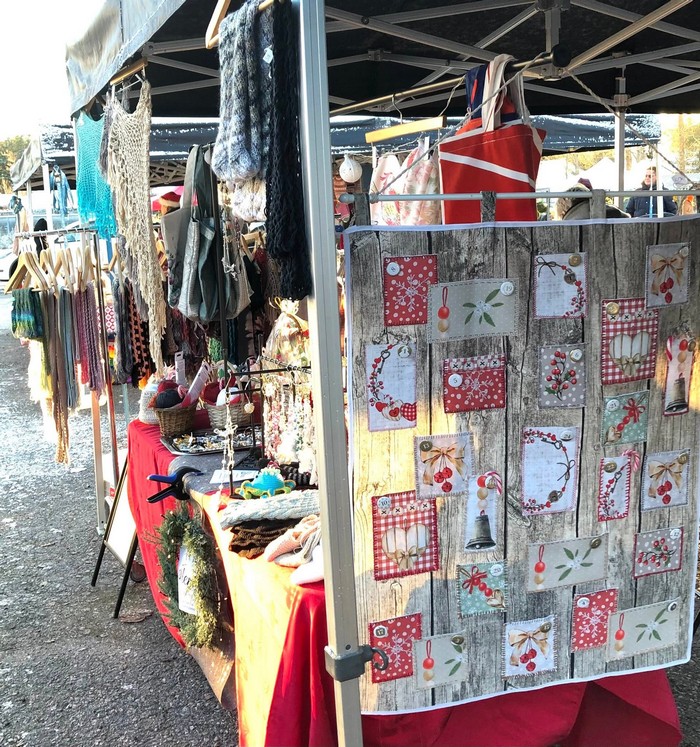 Itse tehty joulukalenteri