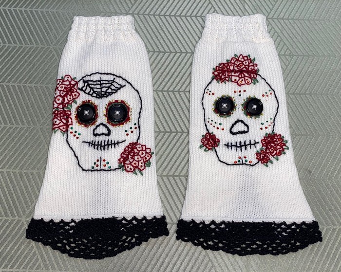Dia de los muertos pääkallosäärystimet