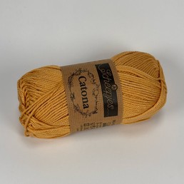 Scheepjes Catona 100% puuvillalanka Sinapinkeltainen
