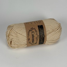 Scheepjes Catona 100% puuvillalanka Beige