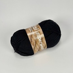 Hjertegarn Vital Musta