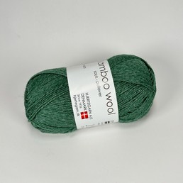 Hjertegarn Bamboo Wool Tummanvihreä