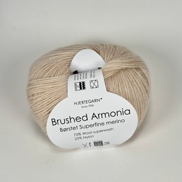 Hjertegarn Brushed Armoria Luonnonvaalea