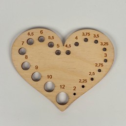 Markus Company - Puikkomittari vaneri sydän