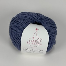 Laines du Nord Dolly 125  100% merinolanka Sininen