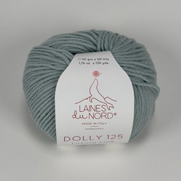 Laines du Nord Dolly 125  100% merinolanka Jäänsininen