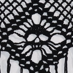 Pääkallohuivi (musta)