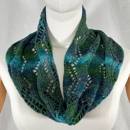 Tuubihuivi (vihreä/turkoosi)