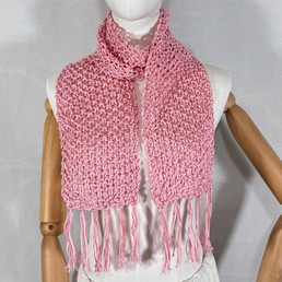 Kaulahuivi (vaaleanpunainen)