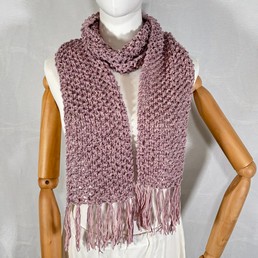 Kaulahuivi (vanha roosa)