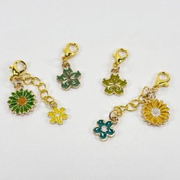 Silmukkamerkit 4kpl (kukkaset)